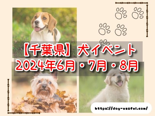 千葉県　犬イベント
